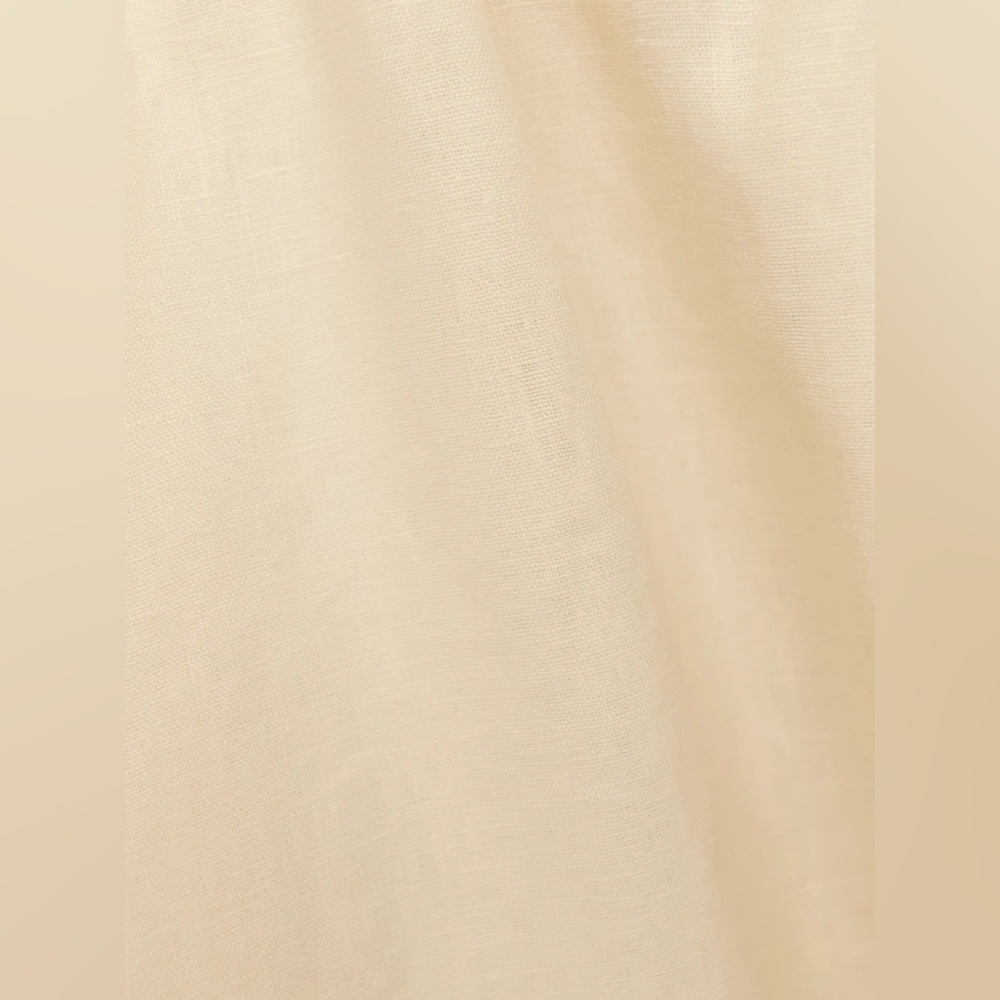 Reformation Viola Linen Top in Sugar. Brand new without tags, never worn. - Picture 5 of 12